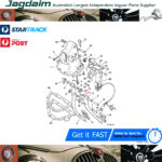 New Jaguar XJ40 Brake Pedal Spring CBC5202