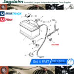 New Jaguar XJ40 XJ6 XJ12 XJS Battery Leads Edge Clip AGU1085