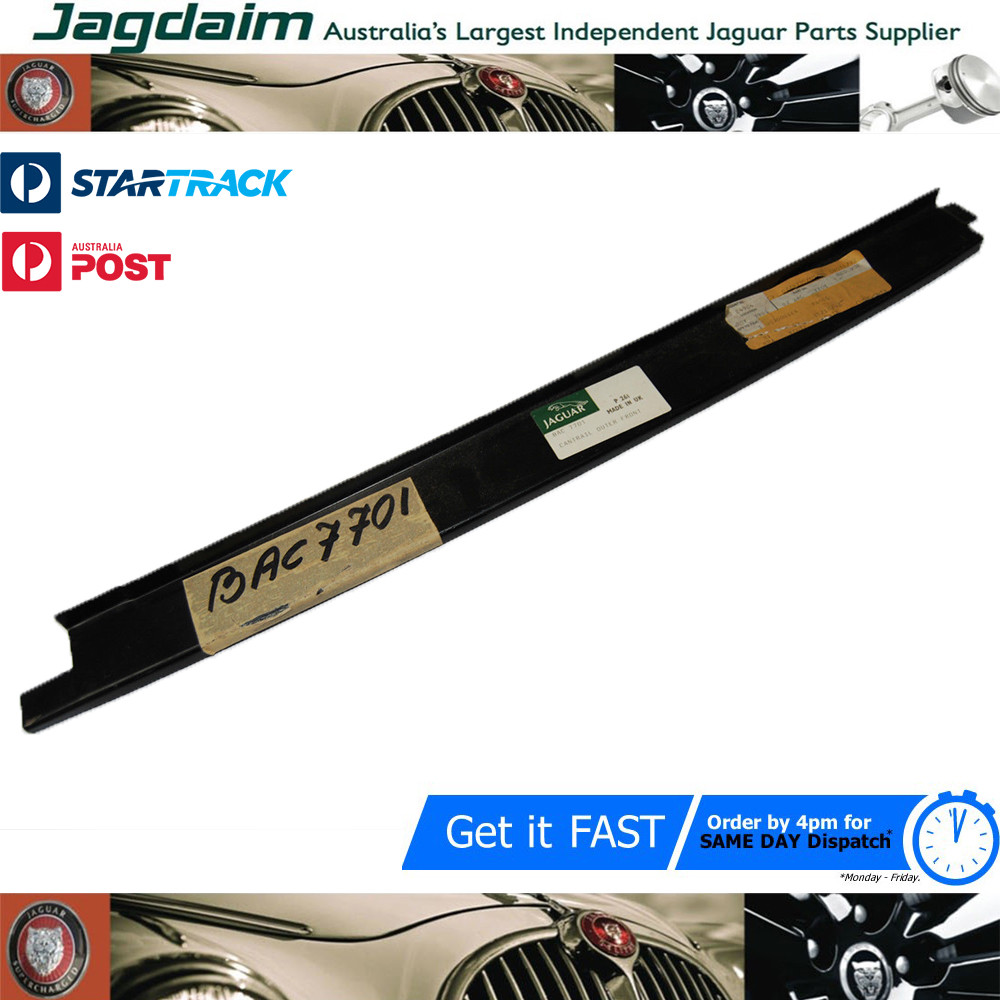 57-634.jpg New Jaguar XJS Cabriolet L/H Outer Cant Rail Panel BAC7701 - Image 1
