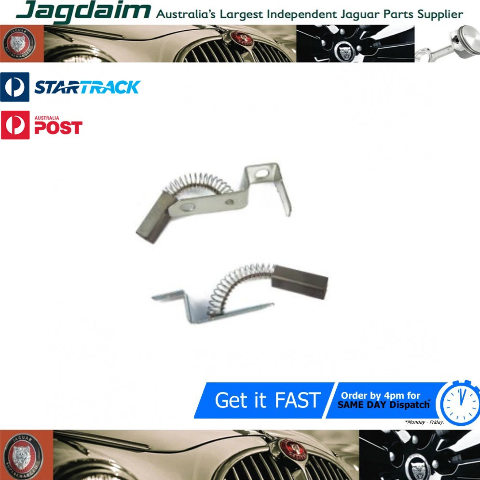 57-667.png New Jaguar Alternator Brush Set S3 XJS JLM9553 - Image 1