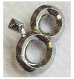 New Jaguar Daimler XJ6 Series 1 & 2 2.8 ".8" Chrome Boot Badge BD35862 - Image 3