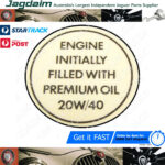 New Jaguar Daimler 20w 40 oil sticker DECAL