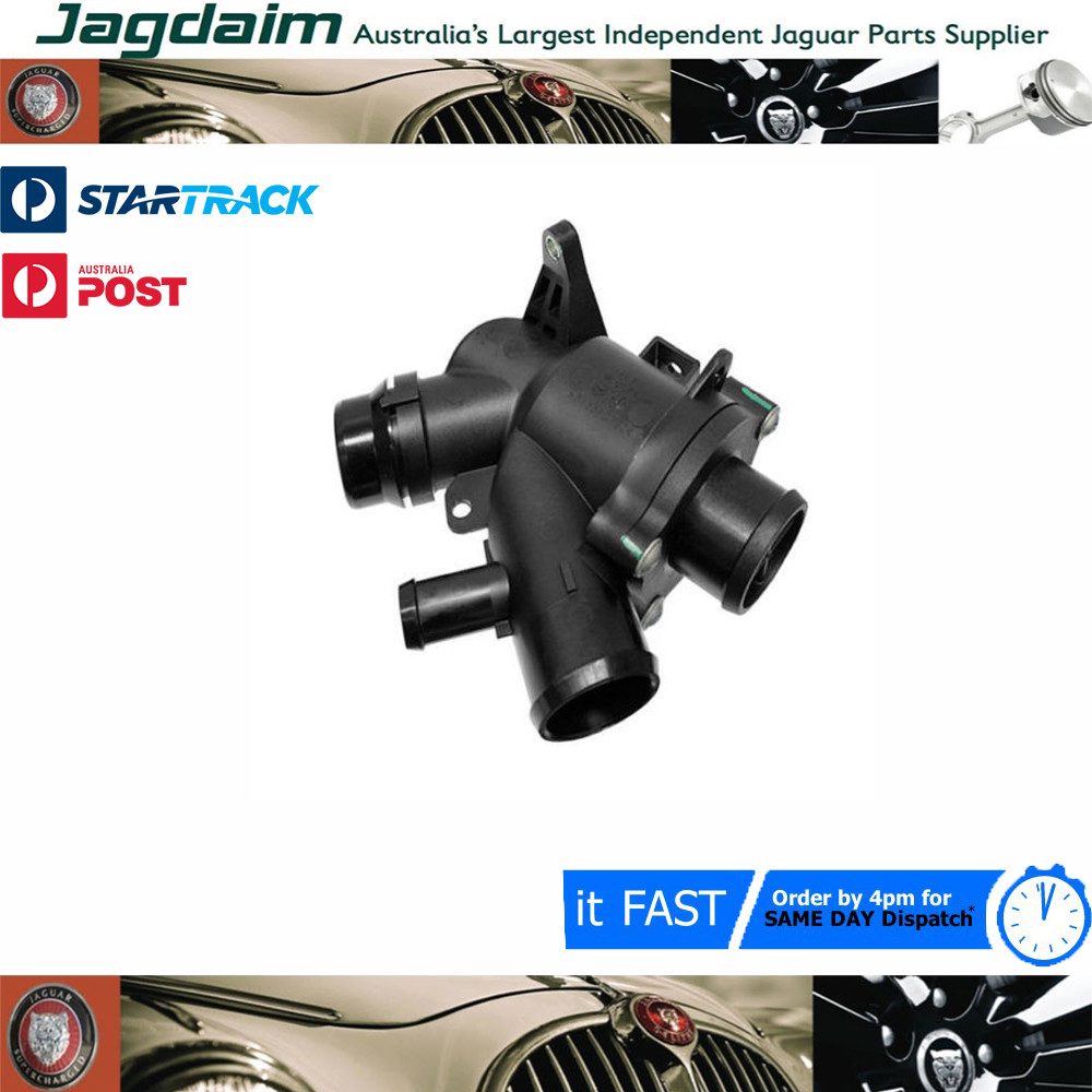 57-7630.jpg New Jaguar XK Engine Coolant Thermostat C2Z19929 - Image 1