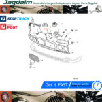 New Jaguar XJ6 XJ12 Radiator Grille Mounting Frame Bracket Right BEC25312