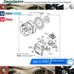 New Jaguar Daimler Alternator Cover AAU4488