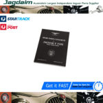 New Jaguar E-Type S1 3.8 Parts Catalogue J30/S