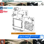 New Jaguar 2002-2008 X-Type New  Top Radiator Hose  C2S43430 - Image 3