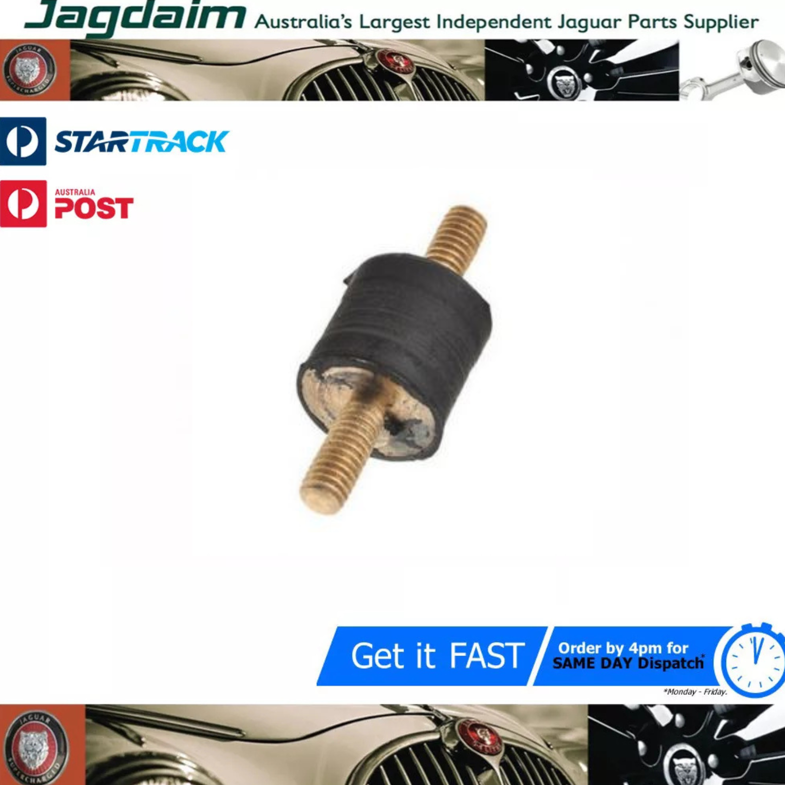 57-78.png New Jaguar Mounting Grill XJS DAC68348* - Image 1