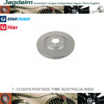 New Jaguar Front Brake Disc Pair C2C25337*