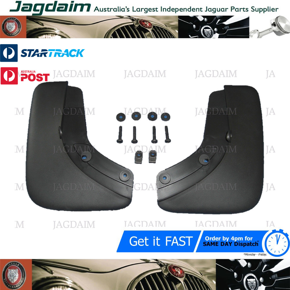 57-7890.jpg New Jaguar XJ 2003 - 2007 Rear Splash Guard Set C2C7371 - Image 1