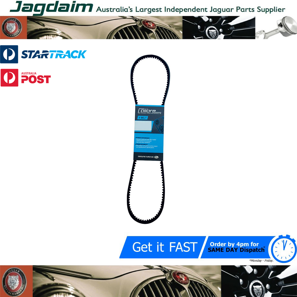 57-8000.jpg New Jaguar XJ12 S1 V12 Air Pump Drive Fan Belt V-Belt 13A1270 C38335 - Image 1