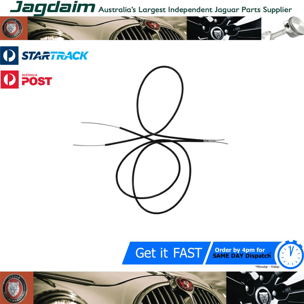 57-816.jpg New Jaguar E-Type Choke Cable (Twin) C34854 - Image 1