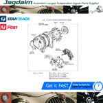 New Jaguar XJ Alternator Cover AEU1529