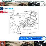 New Jaguar Daimler XJ6 S2 Blower Fan Assembly RTC761